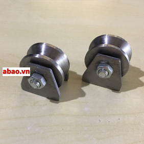 Bánh xe cửa lùa sắt