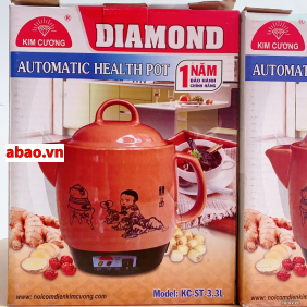 Ấm sắc thuốc điện tự động KIM CƯƠNG