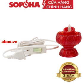 Đèn thờ ,Cốc nến thờ hoa sen 