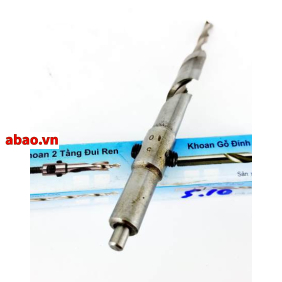 Mũi khoan gỗ 2 tầng dài
