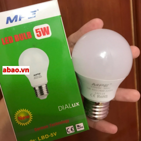 Bóng led 5W MPE trắng và vàng