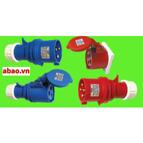 Combo phích+ổ cắm công nghiệp 3 chấu