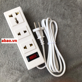 ổ 3 lỗ dây 2.5m Nival