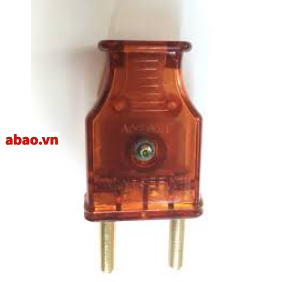 phích cắm  nâu chân tròn