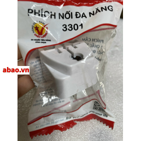 Phích 3 châú xéo nối đa năng 3301