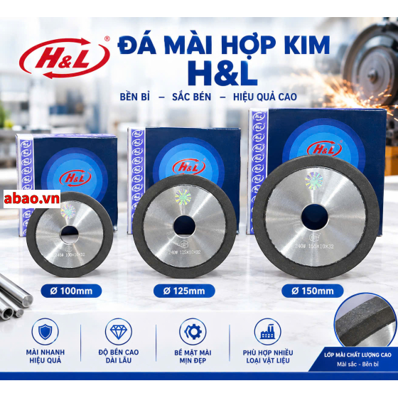 Dĩa mài hợp kim H&L