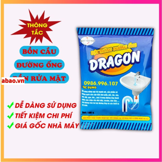 Bột thông đường ống DRAGON